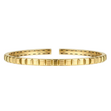 14K Yellow Gold Split Bangle Bracelet by Gabriel