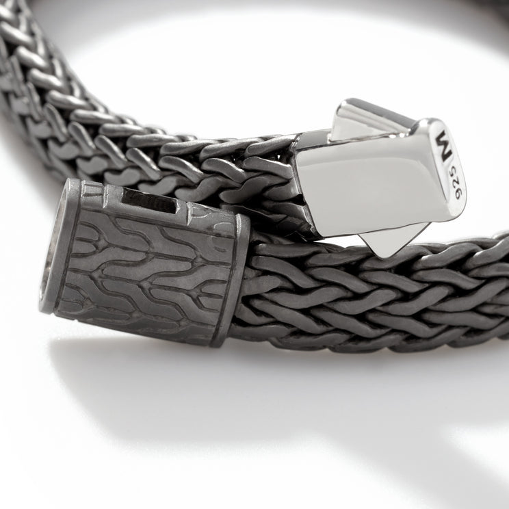 Icon Silver Small Flat Chain Bracelet by John Hardy