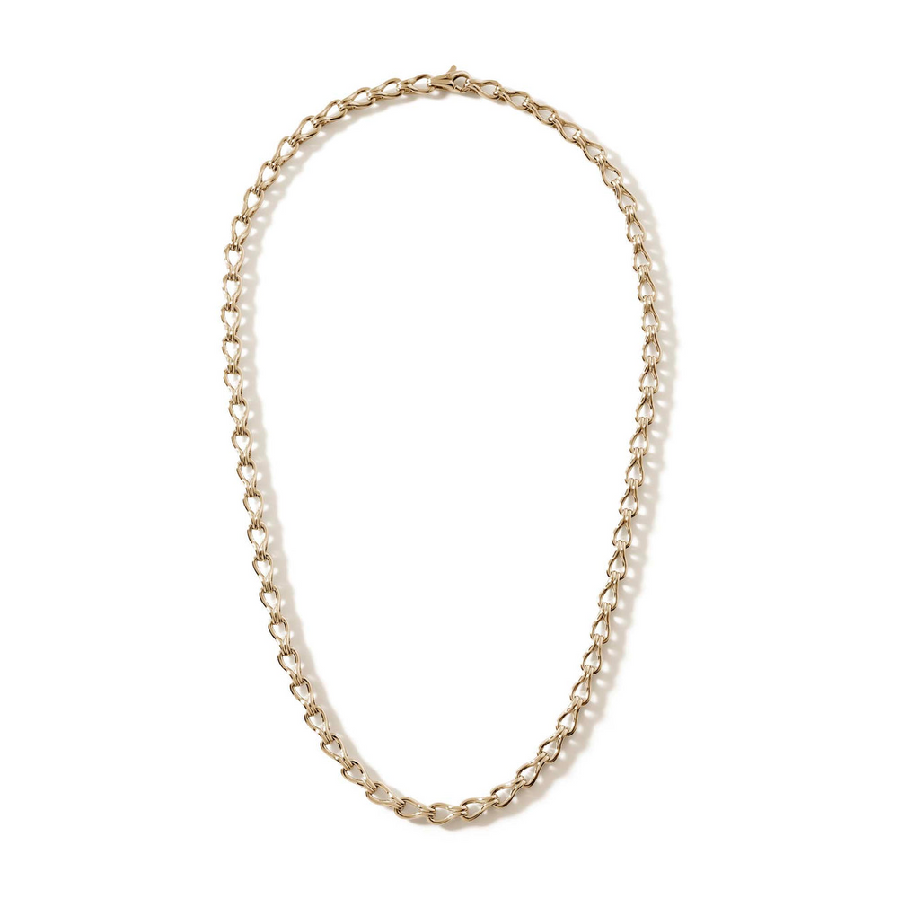 Surf 14K Gold Link Necklace by John Hardy