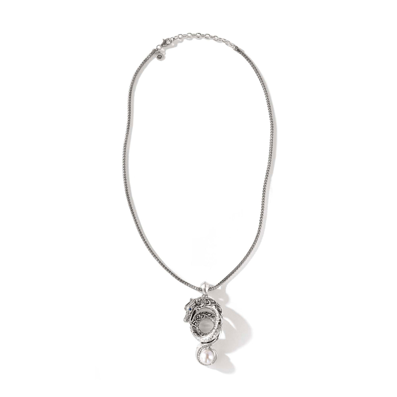 Naga Holding Pearl Heritage Pendant by John Hardy