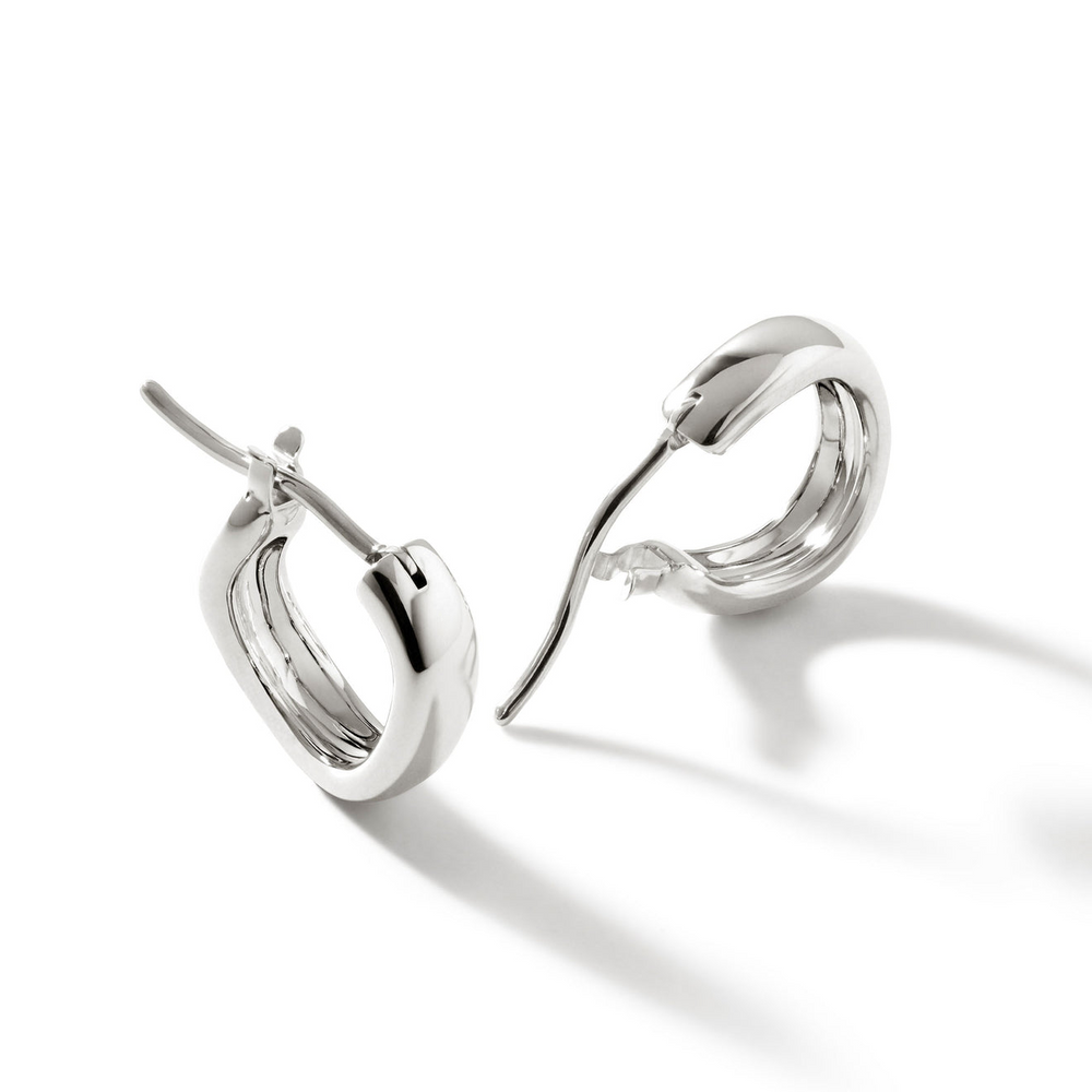 Surf Sterling Silver Extra Small Hoop Earring by John Hardy