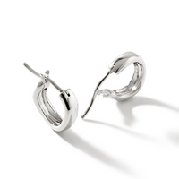 Surf Sterling Silver Extra Small Hoop Earring by John Hardy