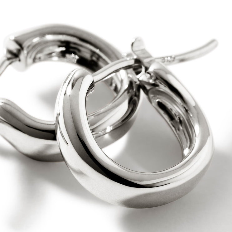 Surf Sterling Silver Extra Small Hoop Earring by John Hardy