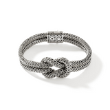 Love Knot Silver Double Row Bracelet by John Hardy