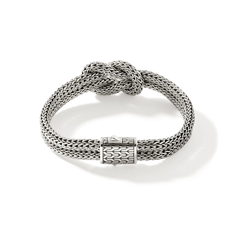 Love Knot Silver Double Row Bracelet by John Hardy