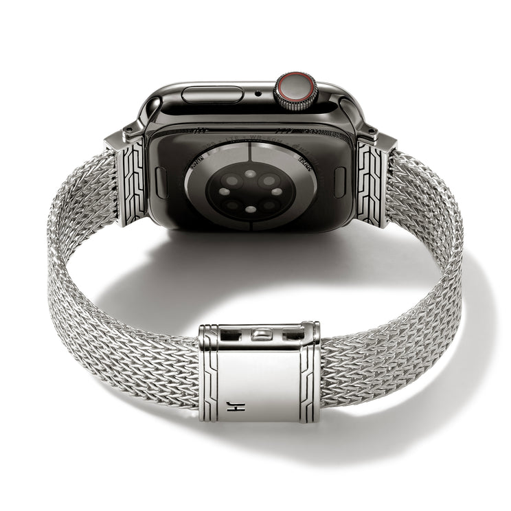 Sterling Silver 12mm Smart Watch Strap by John Hardy