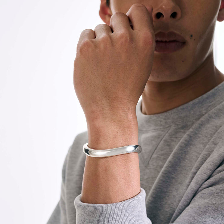 Surf Sterling Silver Kick Cuff  by John Hardy