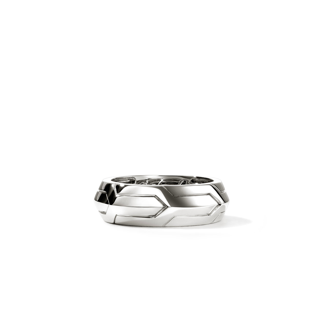 Icon 50 Silver Band Ring by John Hardy