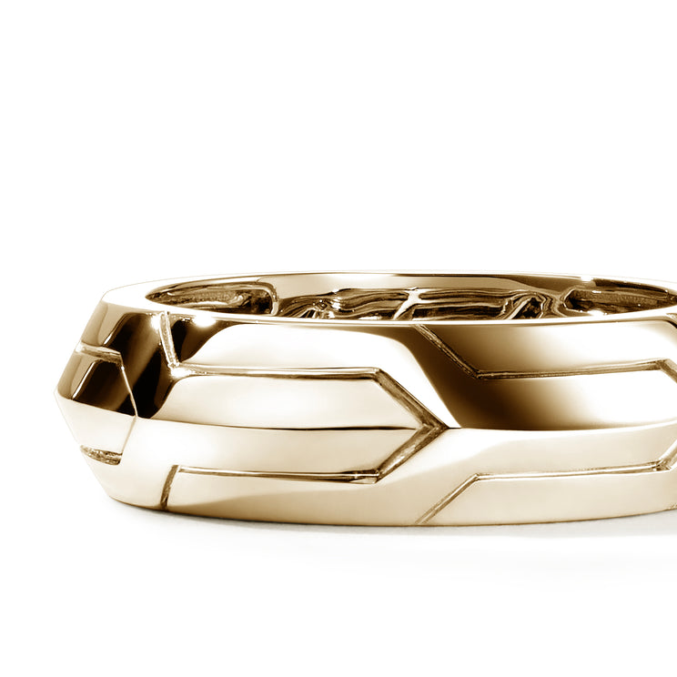 Icon 50 14K Gold Band Ring by John Hardy