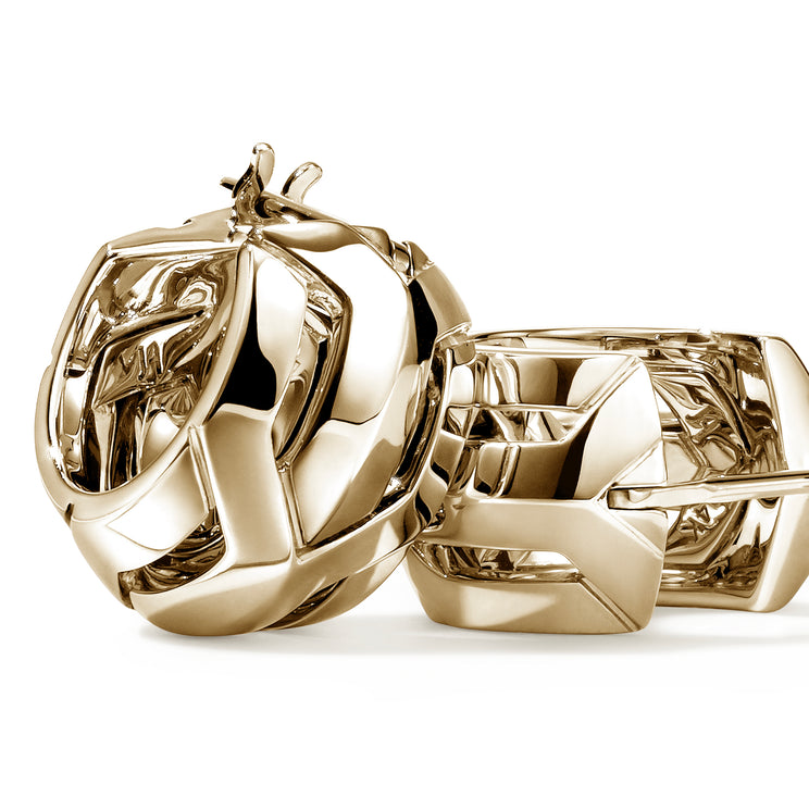 Icon 50 14K Gold Hoop Earrings by John Hardy