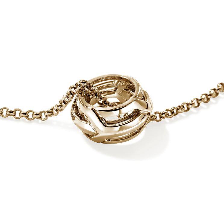 Icon 50 14K Gold Pendant by John Hardy