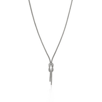 Love Knot Silver Chain Necklace by John Hardy