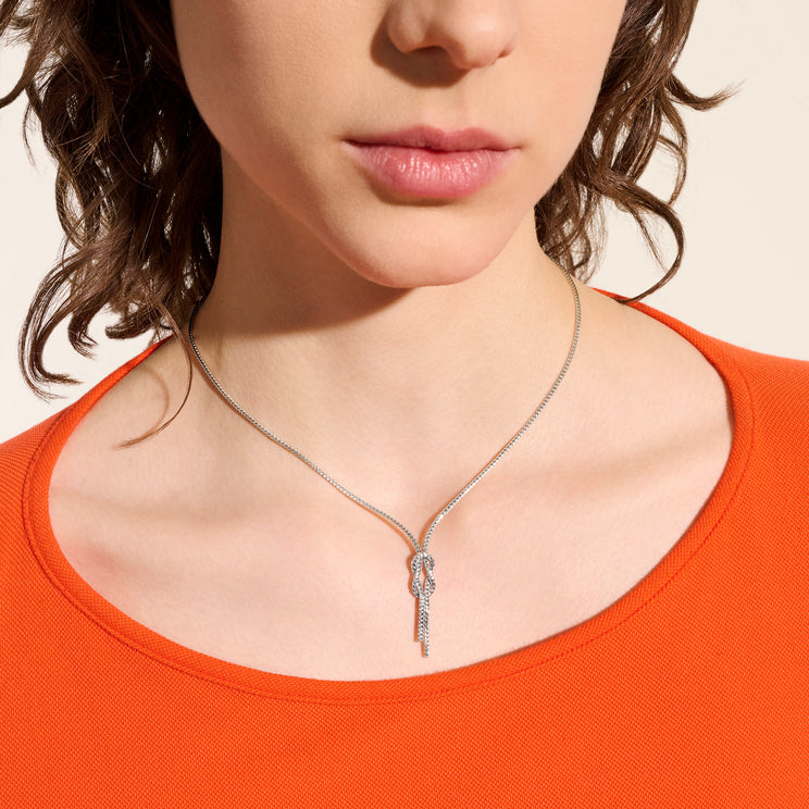 Love Knot Silver Chain Necklace by John Hardy