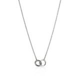 Essentials Silver Mini Rolo Chain Interlinking Necklace by John Hardy