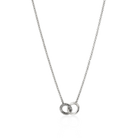 Essentials Silver Mini Rolo Chain Interlinking Necklace by John Hardy