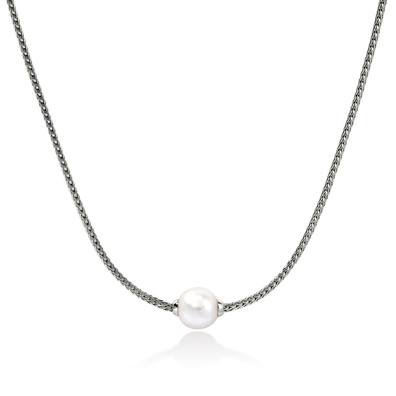 JH Essentials Silver Cultured Fresh Water Pearl Necklace by John Hardy