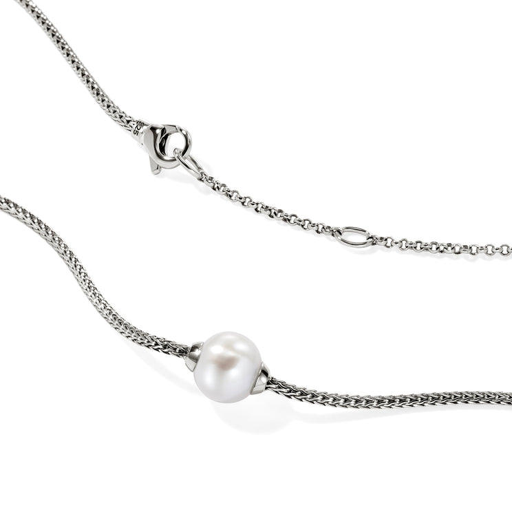 JH Essentials Silver Cultured Fresh Water Pearl Necklace by John Hardy