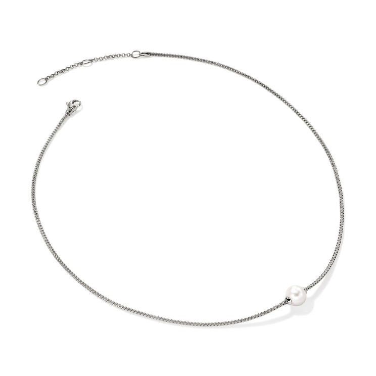 JH Essentials Silver Cultured Fresh Water Pearl Necklace by John Hardy