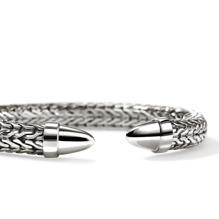 Spear 50 Silver Flex Cuff by John Hardy