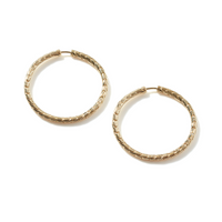 Essentials 18K Gold Hoop Earrings with Full Closure by John Hardy