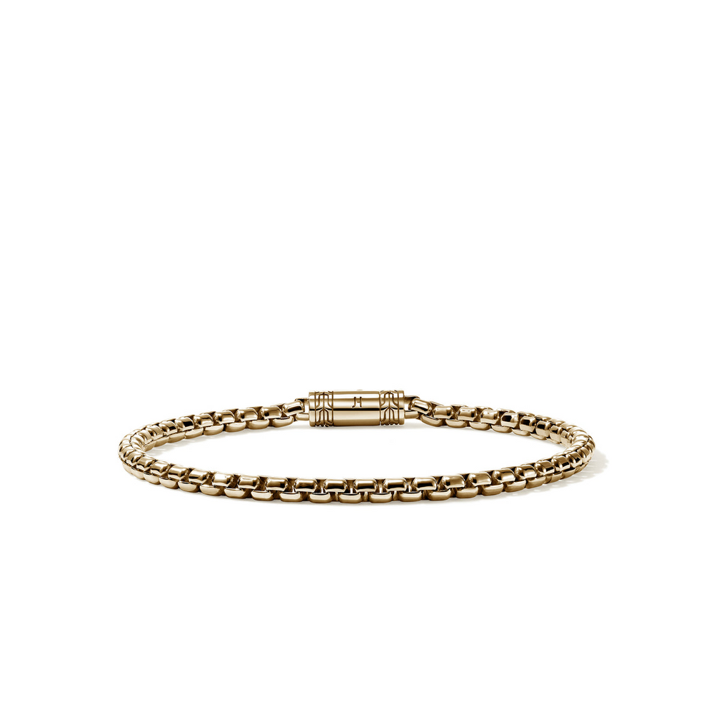 Chains Box 14K Gold Box Chain Bracelet by John Hardy