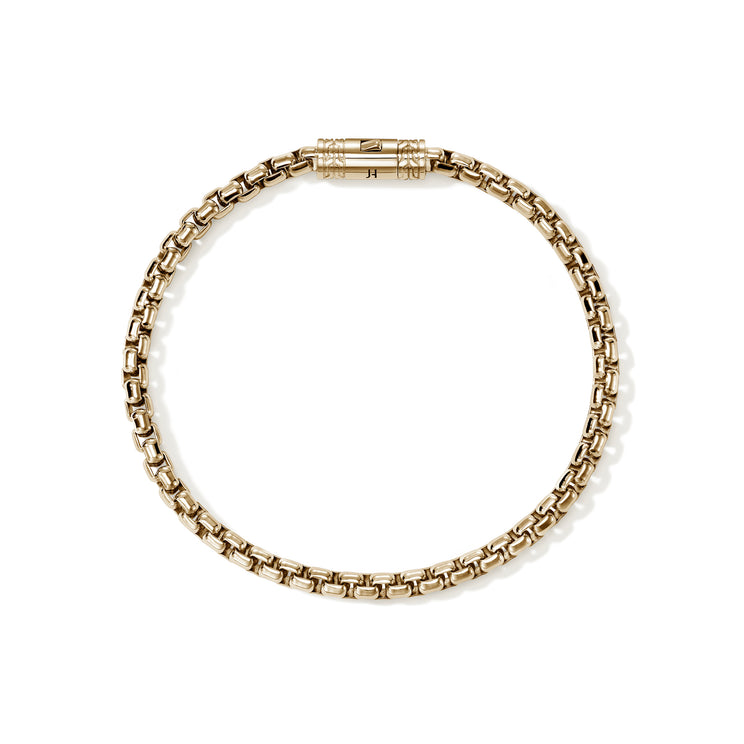 Chains Box 14K Gold Box Chain Bracelet by John Hardy