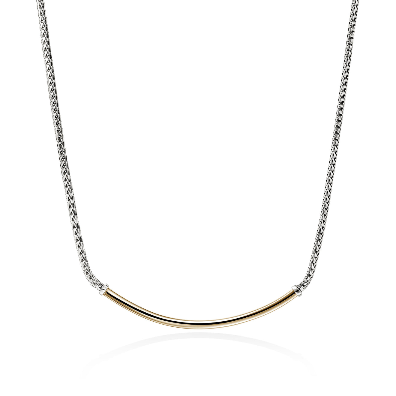 JH Essentials 14K Gold & Silver Mini Chain Necklace by John Hardy