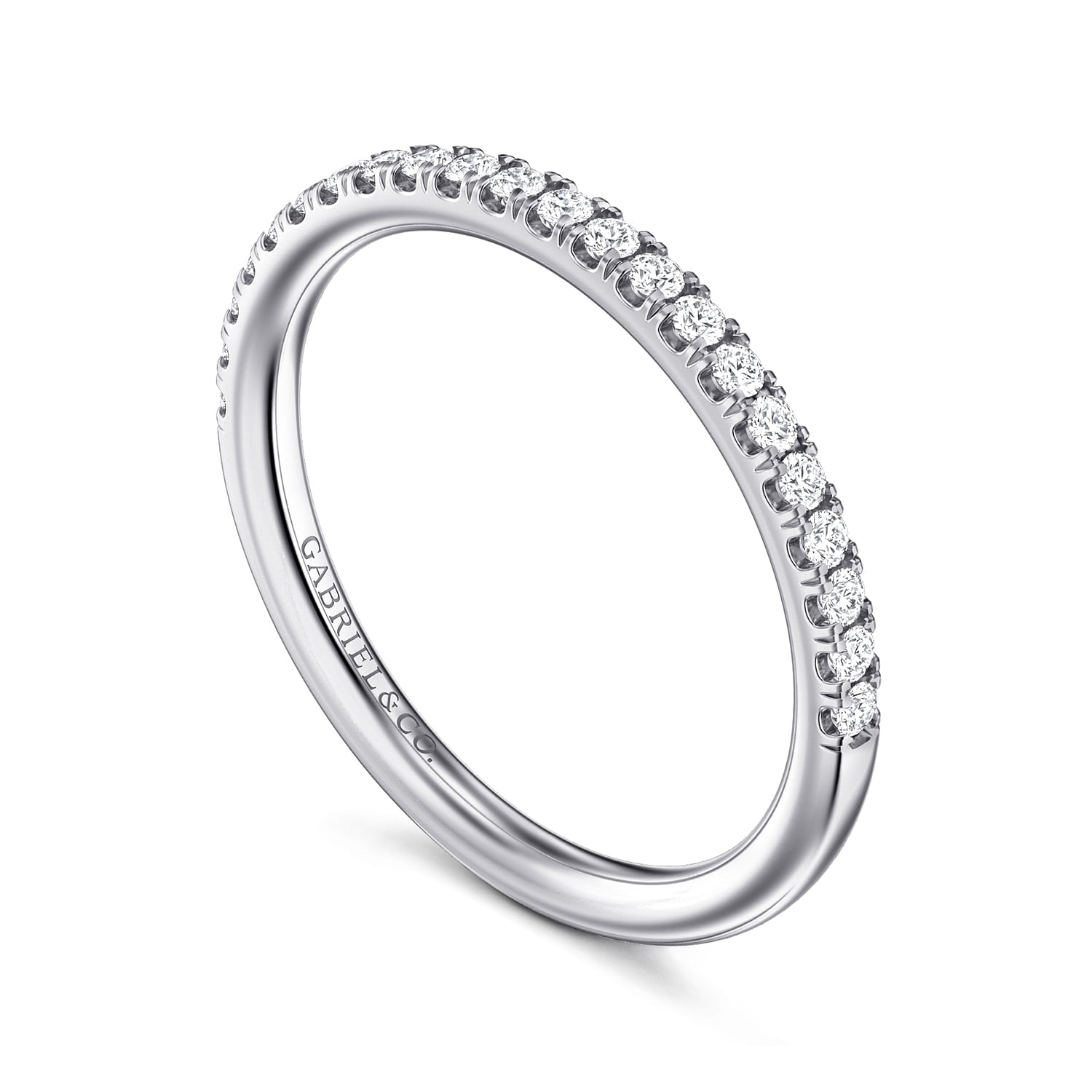 White Gold Diamond Wedding Band