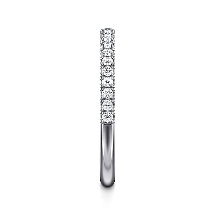 White Gold Diamond Wedding Band