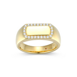 Plated Gold "Allure 2.0" Ring