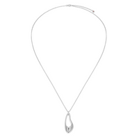 Oasis Mirage Pendant Necklace Plated Sterling Silver