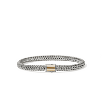 Icon 14K Gold & Silver 5mm XS Bracelet with Pusher Clasp by John Hardy