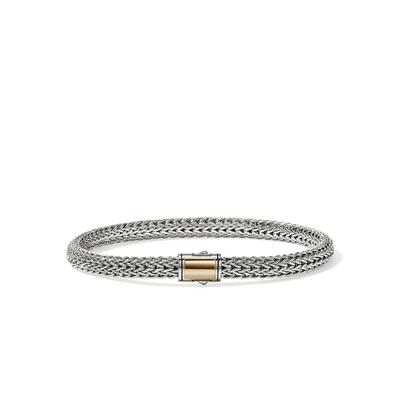 Icon 14K Gold & Silver 5mm XS Bracelet with Pusher Clasp by John Hardy