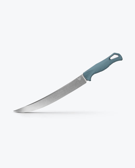 Fishcrafter with Depth Blue Santoprene Handle & SelectEdge Steel Blade 9" by Benchmade