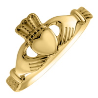 14K Gold Claddaugh Ring