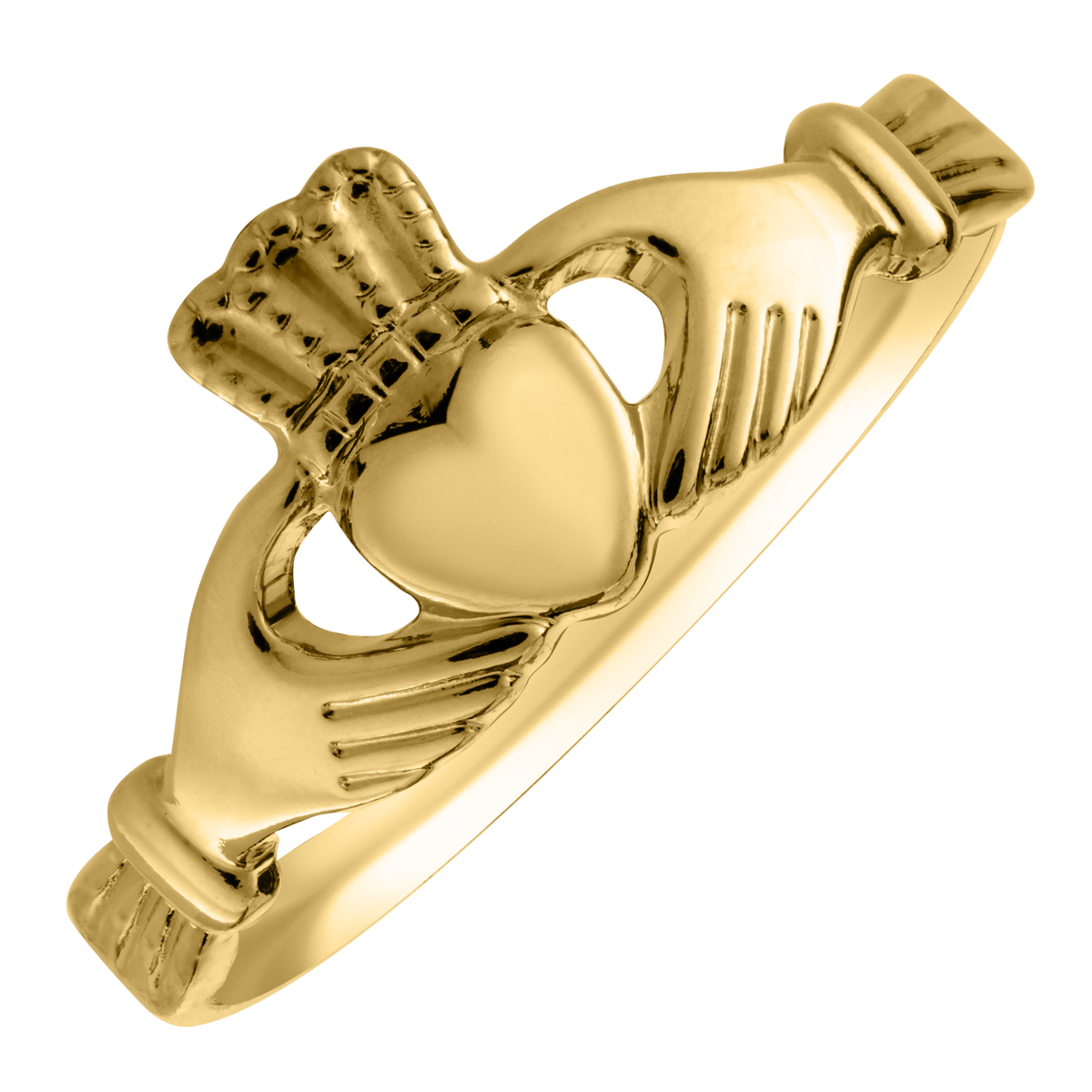 14K Gold Claddaugh Ring