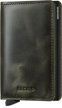 Slimwallet Vintage Olive-Black by Secrid