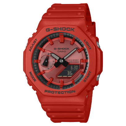 Red Analog-Digital Watch by G-Shock