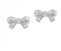 Estate Bow Earrings