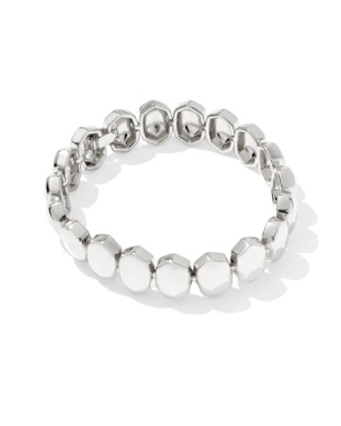 Kaitlin Silver Chain Bracelet M/L by Kendra Scott