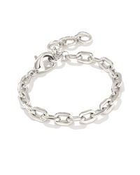 Korinne Silver Chain Bracelet by Kendra Scott