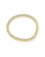 Mini Elaina Gold Plated Iridescent Drusy Stretch Bracelet by Kendra Scott
