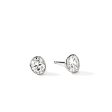 JH Lovestruck Silver Stud Earrings with 1.50cttw LAB GROWN Diamonds by John Hardy
