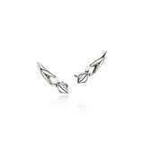 Naga Silver Stud Earrings by John Hardy