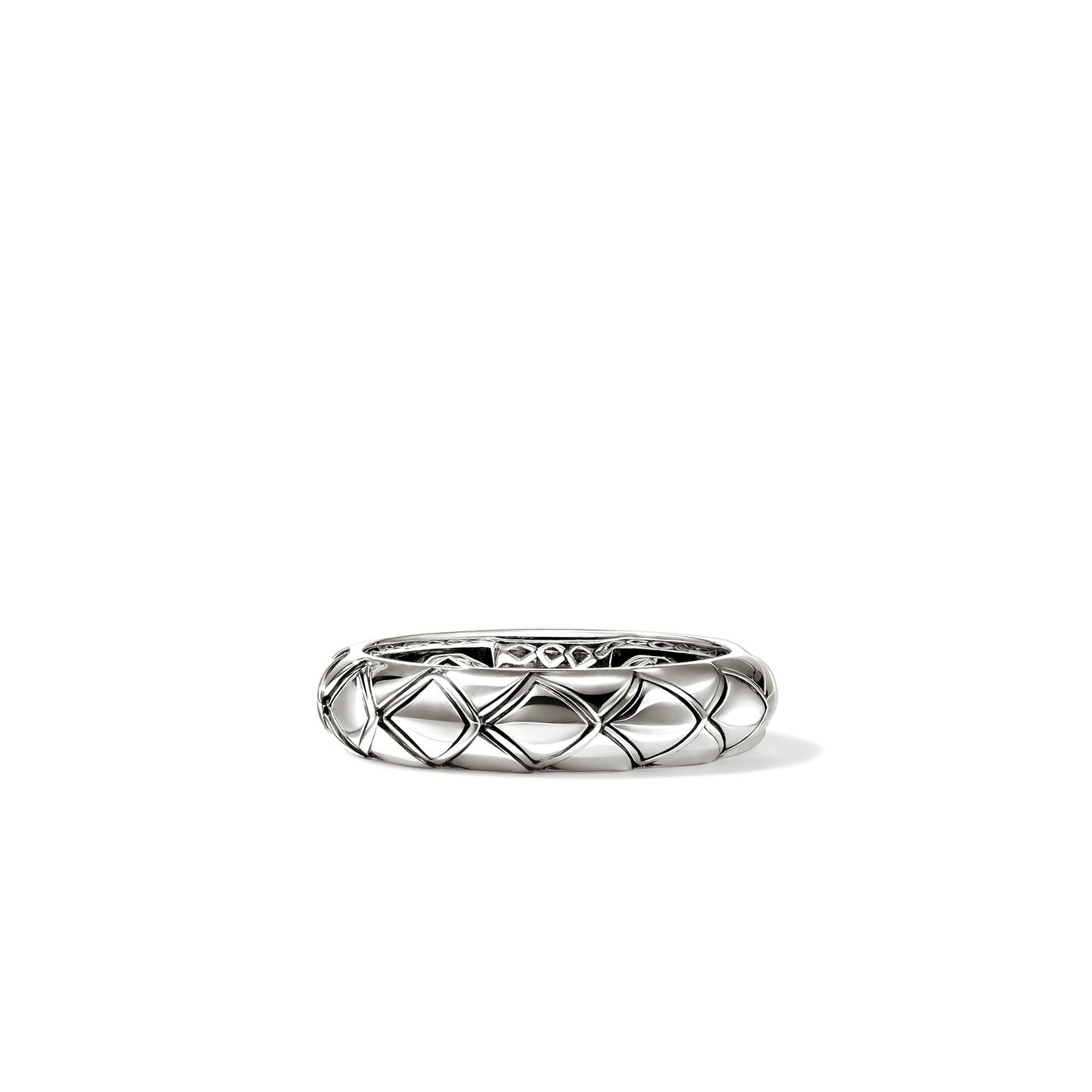 Naga Silver 5mm Band Ring Sz 7 by John Hardy