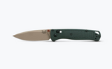 Bugout Taiga Green Grivory Drop-Point Knife by Benchmade