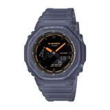 Blue & Orange Watch by Casio