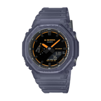 Blue & Orange Watch by Casio