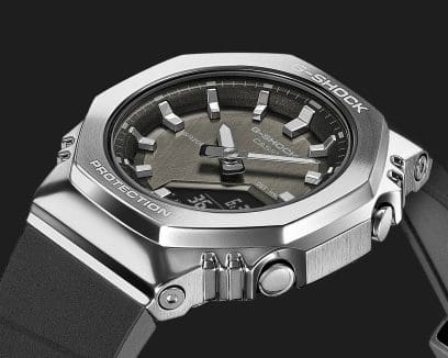 Black& Silver Octagonal Watch by G-Shock