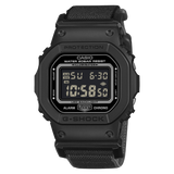 Monochromatic Watch with Cloth Band by G-Shock
